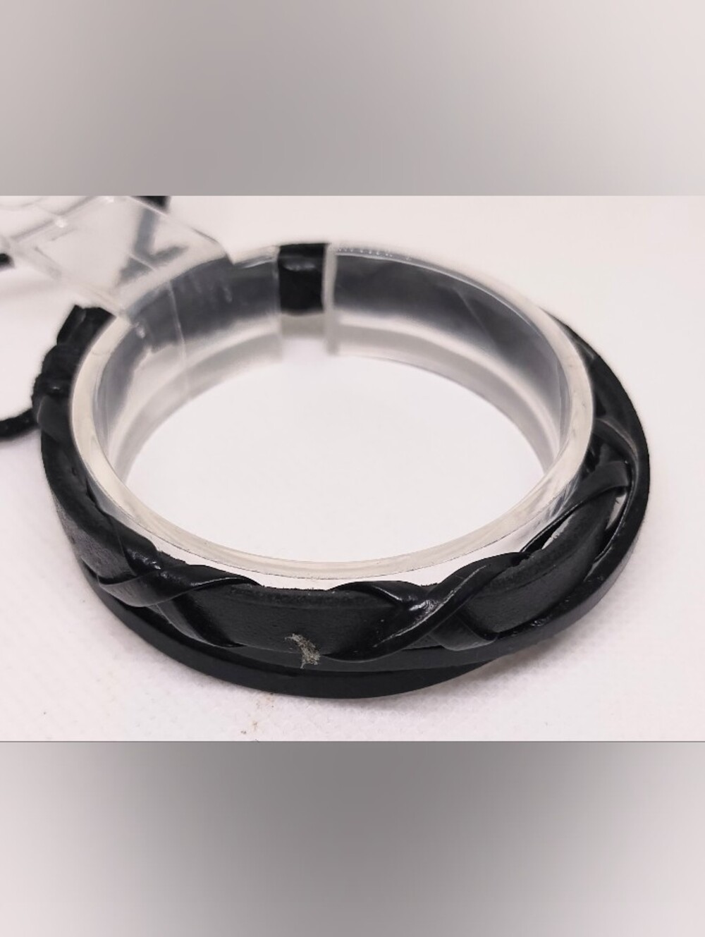 Men's Bracelet Leather Layered Braided Black Jewelry New G20